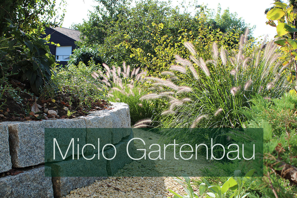 Miclo Gartenbau Gartenplanung, Gartenpflege, Natursteinarbeiten und Holzterrassen